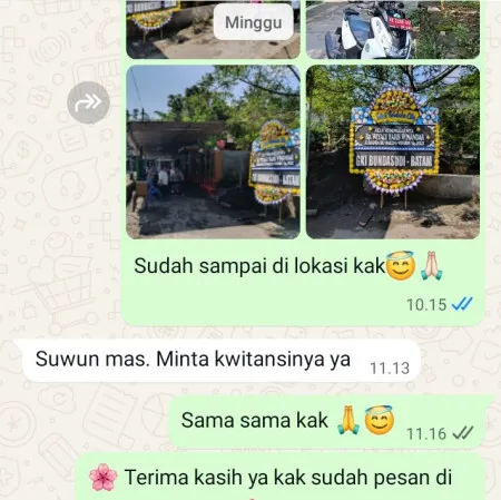 Pengiriman Papan Bunga Duka Wijaya Kusuma