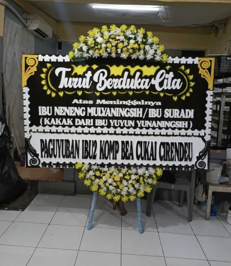 Papan Bunga Duka Wijaya Kusuma