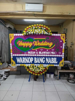 Papan Bunga di Wijaya Kusuma
