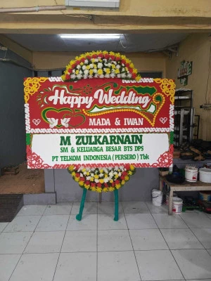 Papan Bunga di Wijaya Kusuma