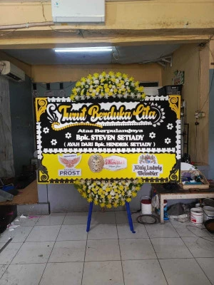 Papan Bunga di Wijaya Kusuma