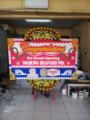 Papan Bunga di Wijaya Kusuma