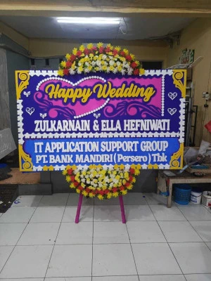 Papan Bunga di Wijaya Kusuma